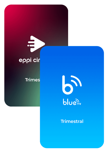 BlueTV + Eppi Cinema Recarga Trimestral